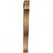 Ekena Millwork Funston Traditional Rough Sawn Bracket, Western Red Cedar, 4"W x 34"D x 42"H BKT04X34X42FST01RWR - alternate 3